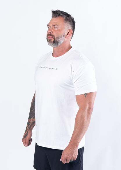 Initial Issue Relaxed T-Shirt | White