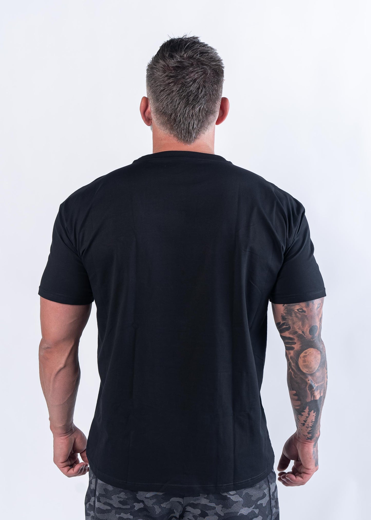 Initial Issue Relaxed T-Shirt | Blackout