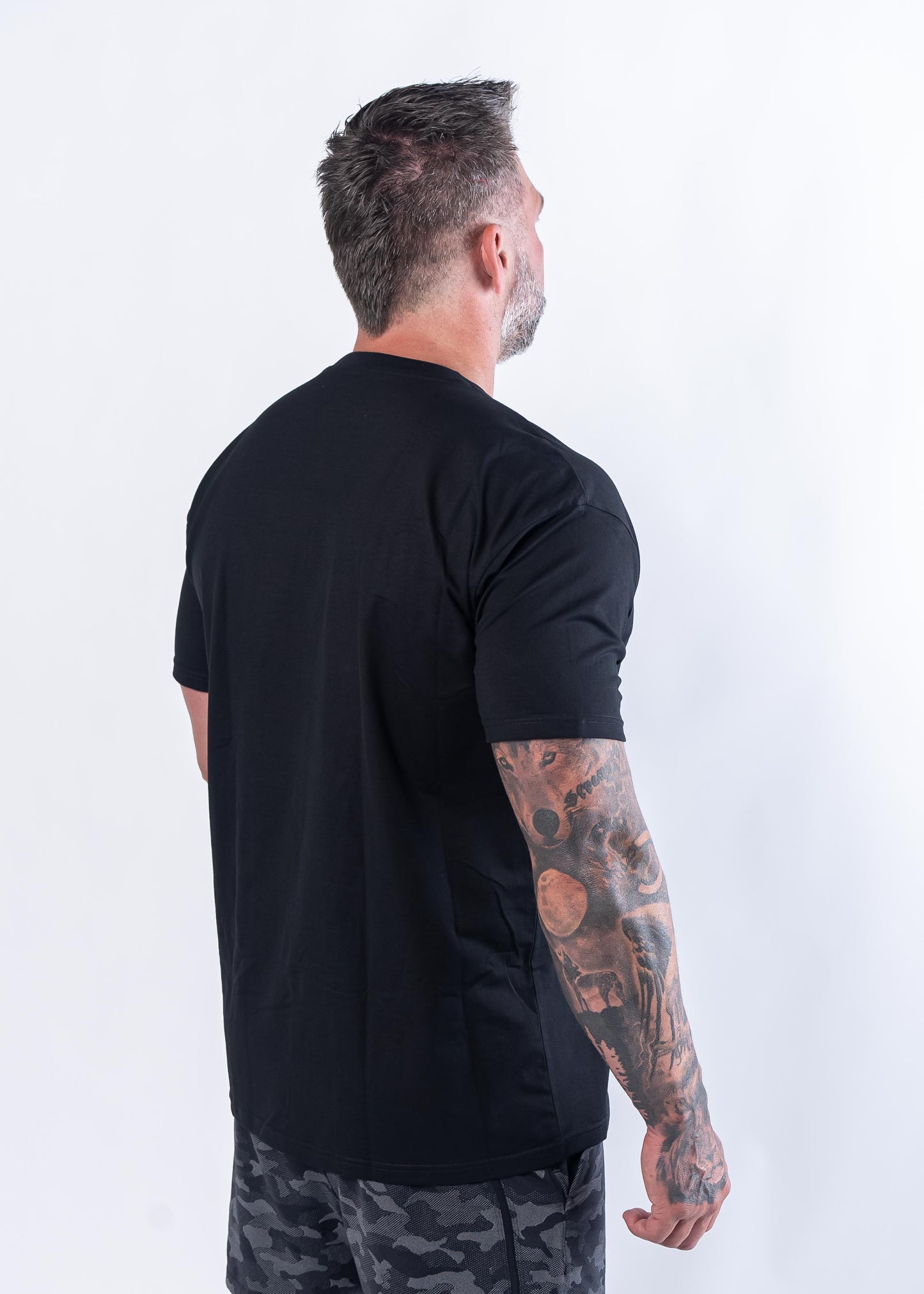 Initial Issue Relaxed T-Shirt | Blackout