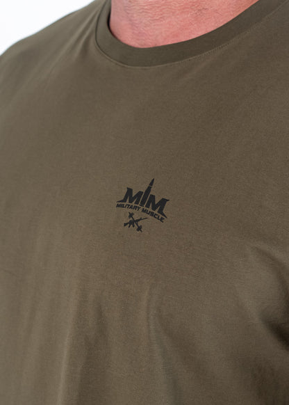 Initial Issue Oversized T-Shirt - Lions | OD Green