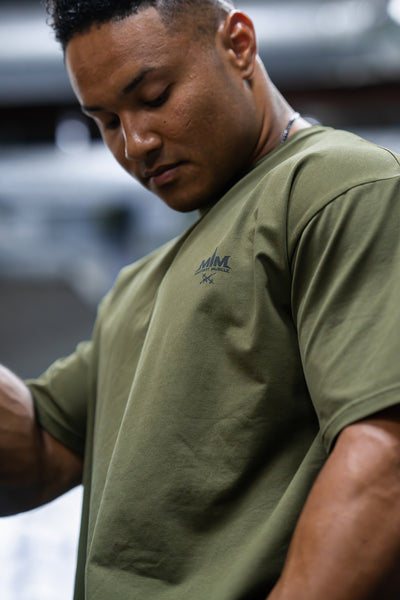 Initial Issue Oversized T-Shirt - Lions | OD Green